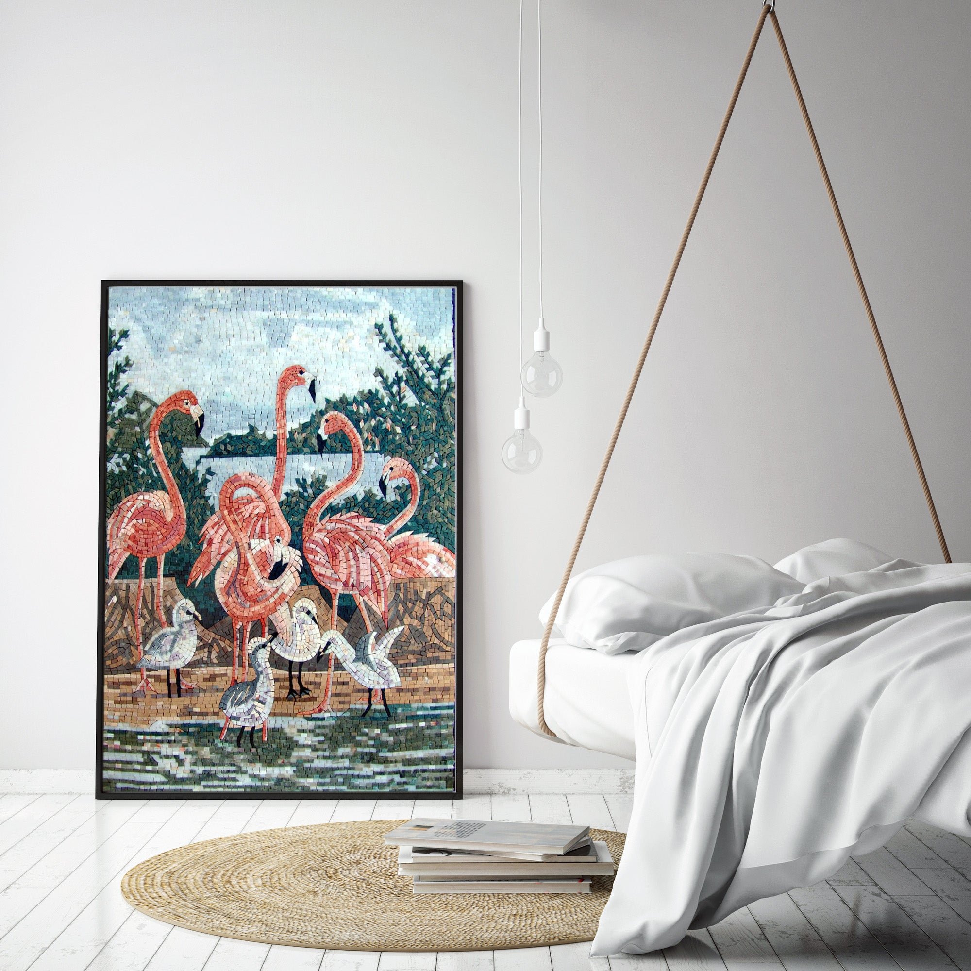 Dreamy Mosaic Art to Adorn Your Bedroom Walls