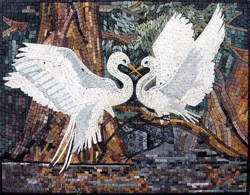 Bird Mosaic Art 