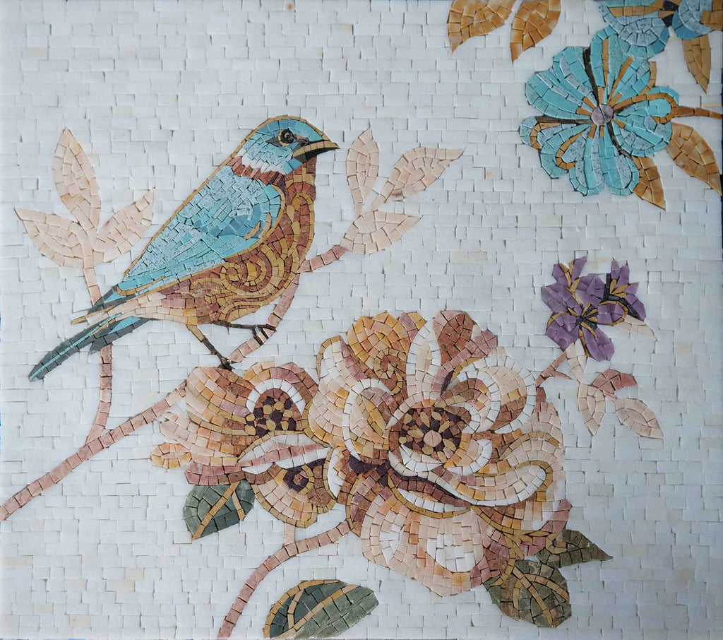 Bird Mosaic Art 