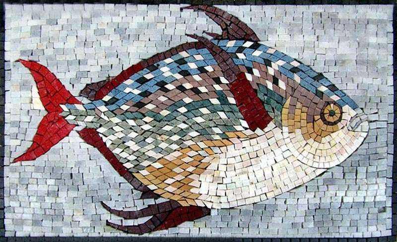 Fish Mosaic Art 