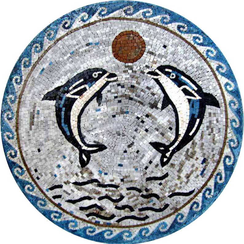 Dolphin Mosaics