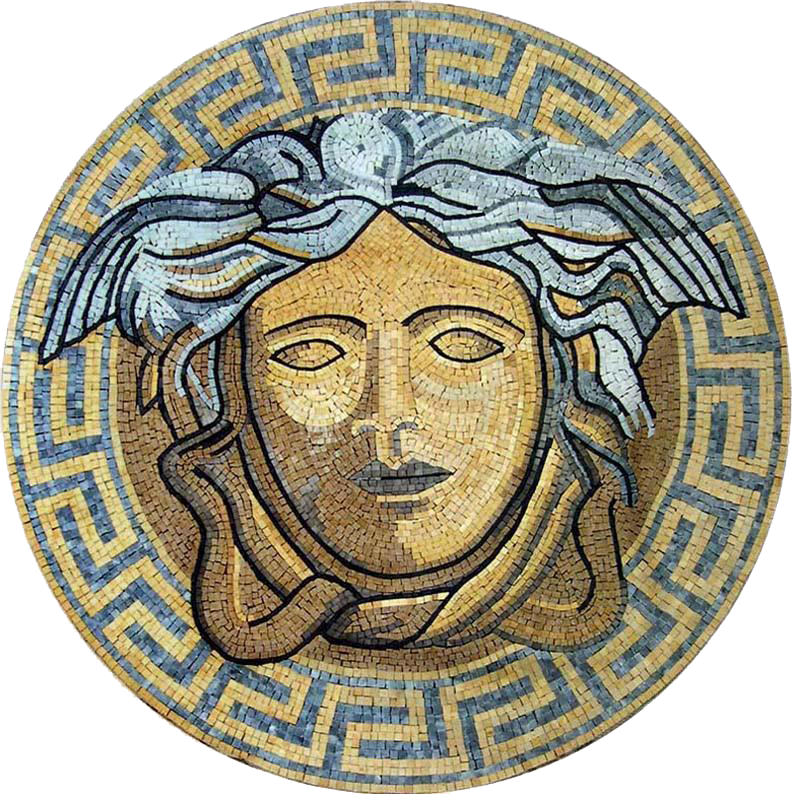 Ancient Mythology Mosaic Art 