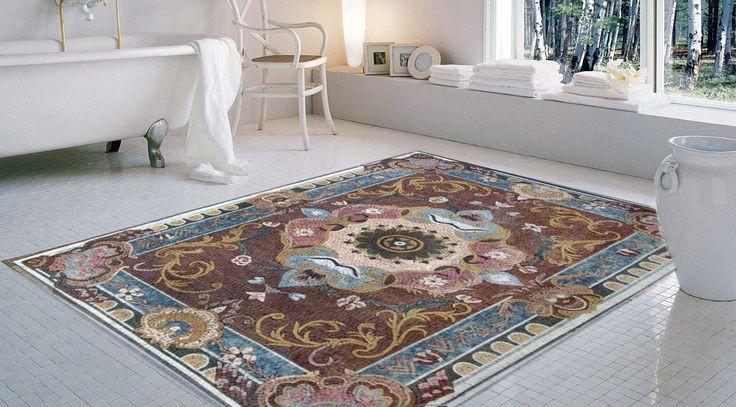 A variety of mosaic flooring options to cover your living space’s floors. 