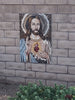 Christian Mosaic - Jesus's Sacred Heart