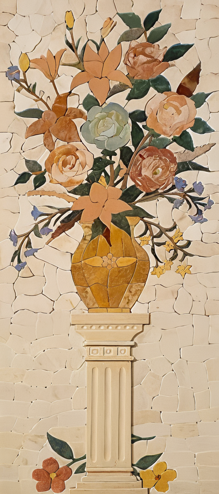 Pietra Dura- Floral Tile Mosaic Patterns