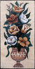 Mosaic Wall Art - Artisan Blossoms