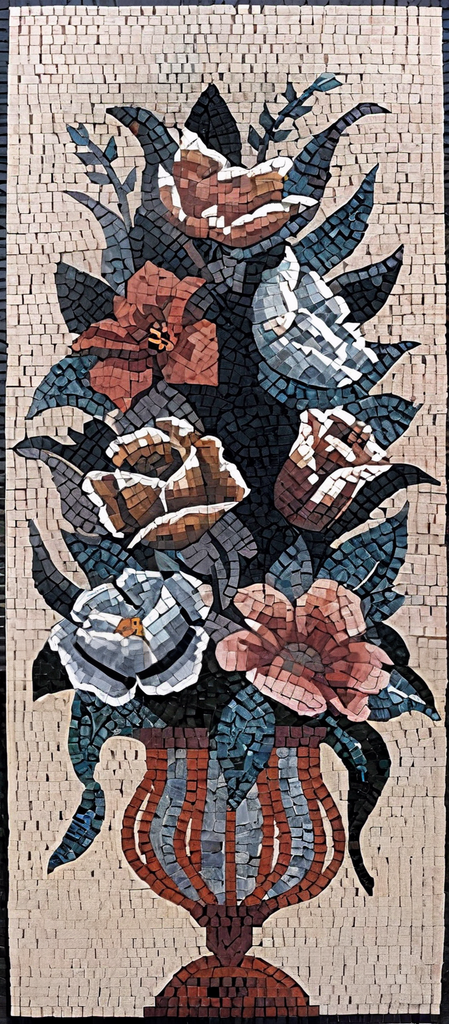 Mosaic Wall Art - Art Flora