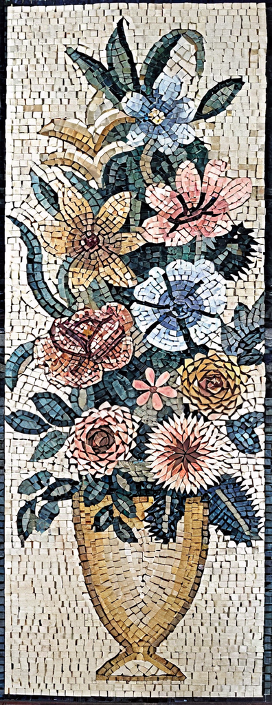 Mosaic Designs - Mounting Roses