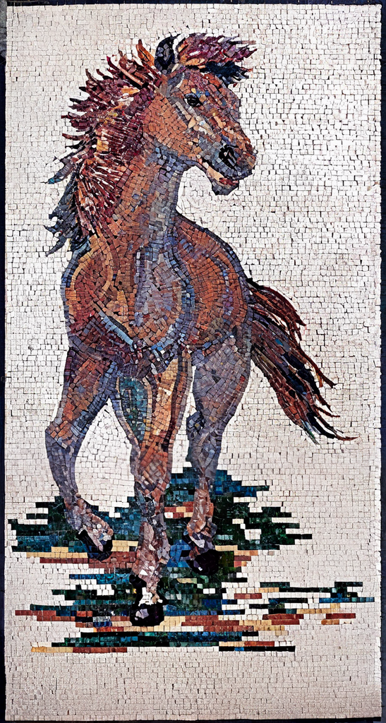 Mosaic Artwork - Dark Horse