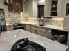 Intricate Arabesque Mosaic Backsplash Tile