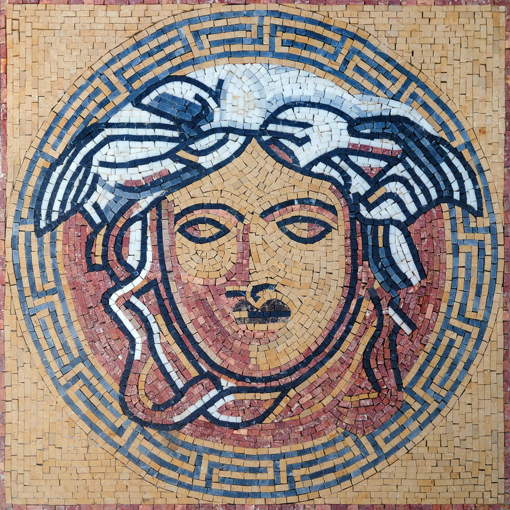 Marble Mosaic Square - Versace