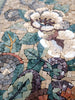 Handmade Floral Rug Mosaic Art – Elegant Decorative Tile Design