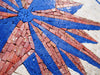 Red and Blue: A Mosaic Compass