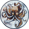 Deep Sea Marvel: Octopus Stone Mosaic