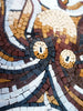 Deep Sea Marvel: Octopus Stone Mosaic