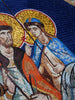 Byzantine-Style Mosaic: Religious Artwork