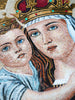 Handmade Religious Mosaic Art of Madonna and Child