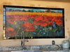 Poppy Field - Glass Mosaic Art