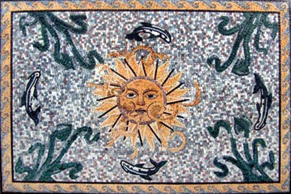 Mosaic Art - Roman Suns, Celestial