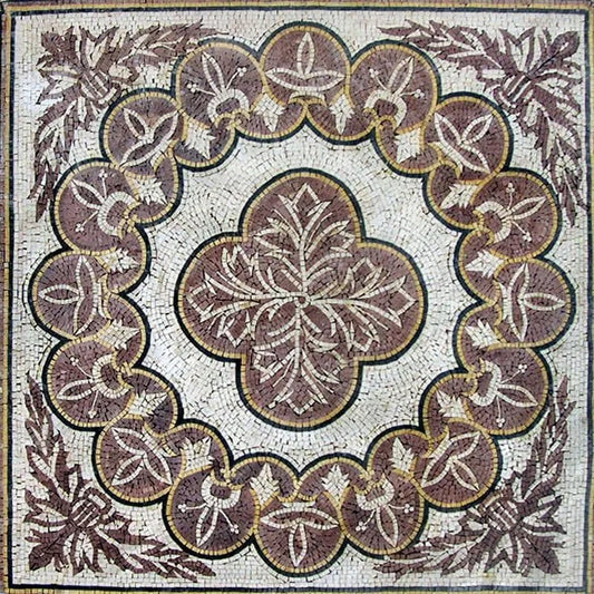 Palmette Mosaic Panel- June