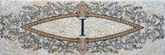 Ornamental Rug Mosaic - Majestica I | Luxury Handcrafted Stone Art