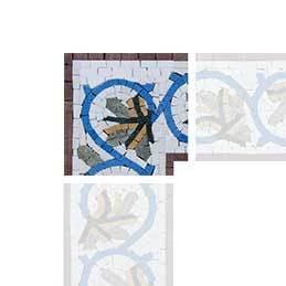Resonance - Floral Mosaic Artwork Corner