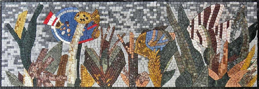 Nautical Scene Mosaic