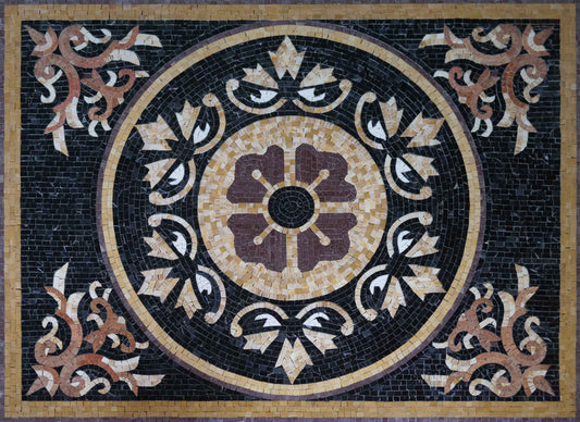 Mosaic Art - Central Royal Medallion