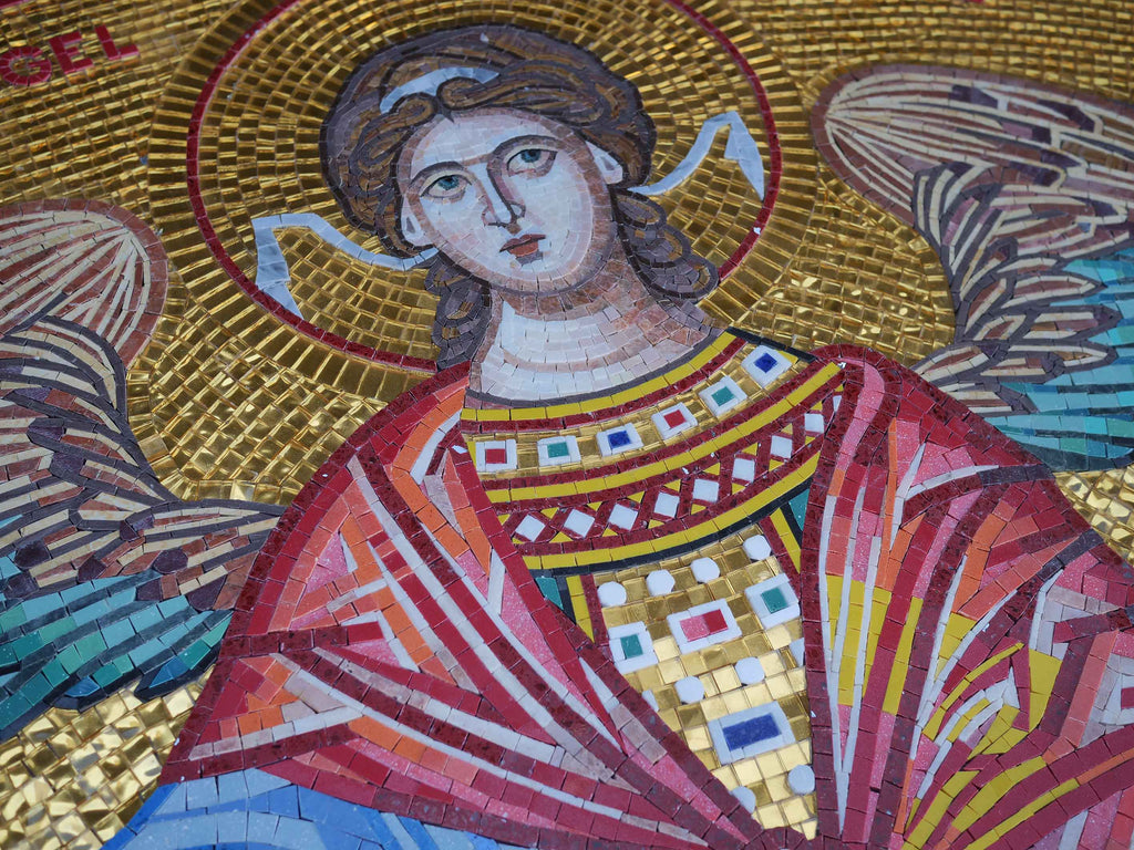 Archangel Michael Mosaic Icon | Religious | Mozaico
